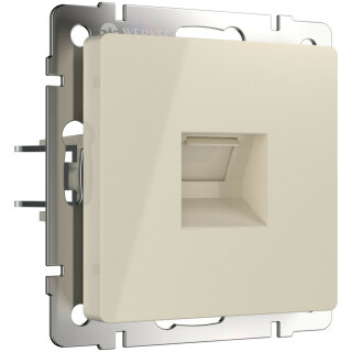 Телефонная розетка RJ-11 Werkel W1182003 слоновая кость a051492