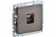 Розетка RJ45 IEK Brite кат.5E РК10-БрТБ бронза BR-K10-1-K45