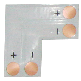 Гибкая соединительная плата L для зажимного разъема 2-х конт. 8 mm уп. 5 шт. Ecola SC28FLESB