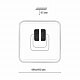 Потолочный светильник Sonex Gemini 7786/85L