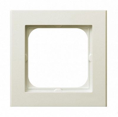 Рамка на 1 пост Ospel Sonata бежевая R-1R/27