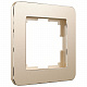 Рамка на 1 пост Werkel Platinum W0012611 шампань a059210