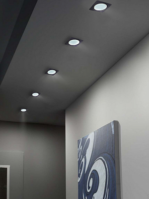 Встраиваемый светильник Ecola Square GX53 SB53S4ECB