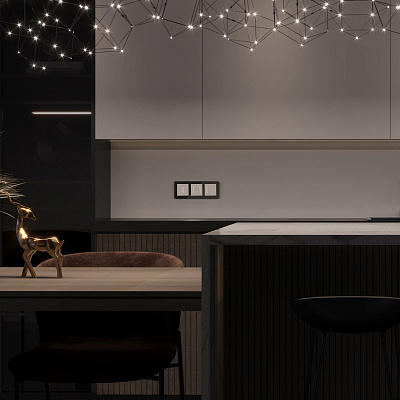 Сенсорный выключатель одноклавишный с Wi-Fi Werkel белый a064139