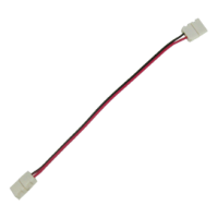 Соединительный кабель с двумя 2-х конт. зажимными разъемами 8mm 15 см. уп. 3 шт. Ecola SC28C2ESB