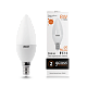 Лампа Gauss Elementary Свеча 8W 520lm 3000K Е14 LED 33118 (2 шт)
