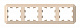Рамка на 4 поста SE AtlasDesign Antique песочный ATN101204