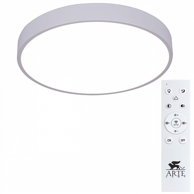 Потолочный светодиодный светильник Arte Lamp Arena A2661PL-1WH