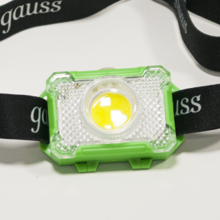 Фонарь налобный Gauss GFL305 3W 150lm 3xAAA LED 1/12/60 200948
