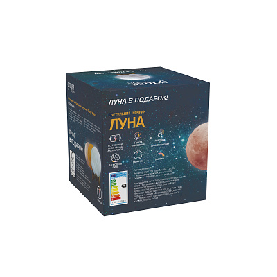 Настольная лампа Gauss 3D Луна LED NN001