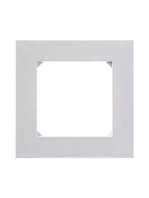 Рамка на 1 пост ABB Levit белый/белый 2CHH015010A6003