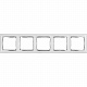Рамка на 5 постов белая Legrand Valena Classic 770495
