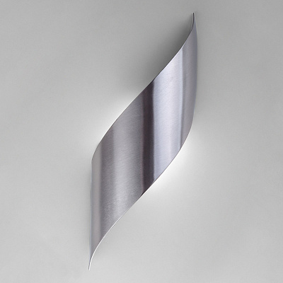 Настенный светодиодный светильник Eurosvet Elegant 40130/1 LED сатин-никель a040586