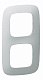 Рамка на 2 поста универсальная алюминий Legrand Valena Alure 754392