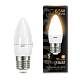 Лампа Gauss Свеча 6.5W 520lm 3000К E27 LED 103102107 (3 шт)