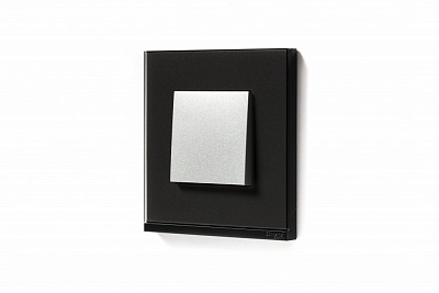 Рамка на 1 пост антрацит SE Unica Pure NU600286