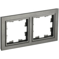 Рамка на 2 поста IEK Brite РУ-2-БрШ BR-M22-K37
