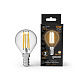 Лампа Gauss Filament Шар 13W 1100lm 2700К Е14 LED 1/10/50 105801113
