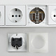 Розеточный блок 4-х местный + 3 USB Werkel белый a039974
