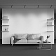 Магнитный трековый светильник Maytoni Focus T TR141-2-6W3K-M-BS