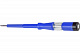 Индикаторная отвертка-пробник Uniel UVT-M15 шлицевая 600 В blue UL-00008481