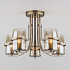 Потолочная люстра Eurosvet 60085/5 античная бронза