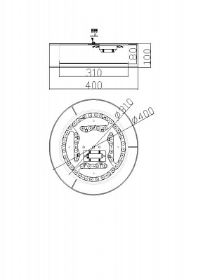Потолочный светильник Freya Zoticus FR6005CL-L36G