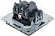 Розетка с заземлением IEK Brite РС11-1-0-БрГ графит BR-R11-16-K53