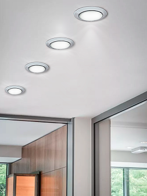 Встраиваемый светильник Ecola Light GX53-H9 TC5325ECB