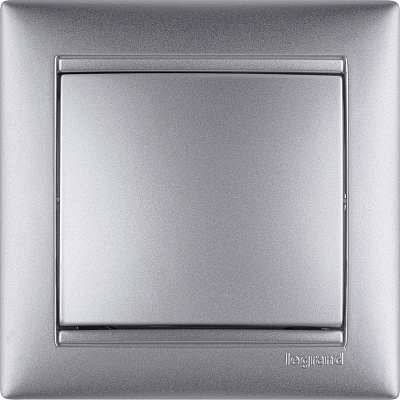 Выключатель одноклавишный алюминий Legrand Valena Classic 770101