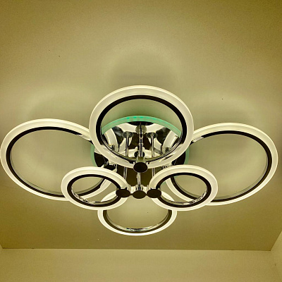 Люстра SFERA SVETA 3009/6 CR/RGB