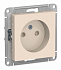 Розетка SE AtlasDesign бежевый ATN000249