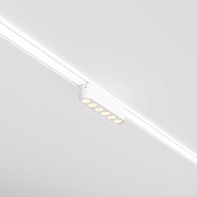 Трековый светильник Maytoni Points Radity TR082-1-6W3K-M-W