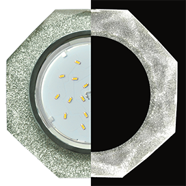 Встраиваемый светильник Ecola Glass GX53 SS538AECH