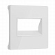 Накладка для двойной розетки RJ-45 Werkel белые акриловый a064026