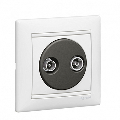 Розетка TV-FM белая Legrand Valena Classic 774432