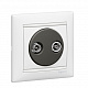 Розетка TV-FM белая Legrand Valena Classic 774432