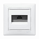 Рамка для розетки на 1 пост белая Legrand Valena Classic 774451
