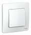 Выключатель одноклавишный SE Blanca белый BLNVS010101
