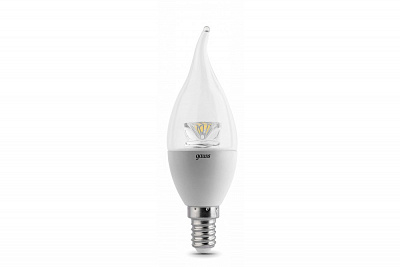 Светодиодная лампа Gauss LED Candle Tailed Crystal Clear E14 4W 4100K 104201204