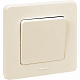 Выключатель одноклавишный бежевый Legrand Inspiria 673601