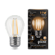 Лампа Gauss Filament Шар 11W 810lm 2700К Е27 LED 105802111 (15 шт)