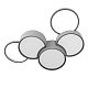 Потолочный светильник Loft It Pin 10317/5 Grey