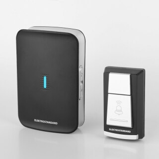 Звонок беспроводной 36М IP44 Elektrostandard DBQ19M WL черный a044638