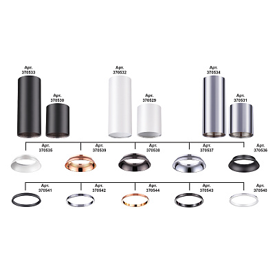 Потолочный светильник Novotech Unite 370533