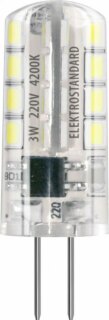 Лампа светодиодная Elektrostandard G4 3W 3300K прозрачная