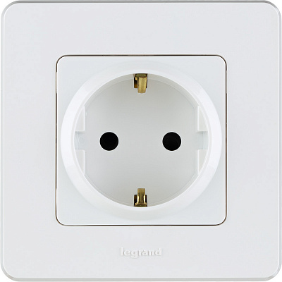 Рамка для розетки на 1 пост белый Legrand Inspiria 673930