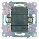 Выключатель 1-клавишный (механизм), STEKKER Катрин GLS10-7103-01, 250V, 10А, белый