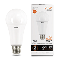 Лампа Gauss Elementary A67 25W 2000lm 3000K E27 LED 73215