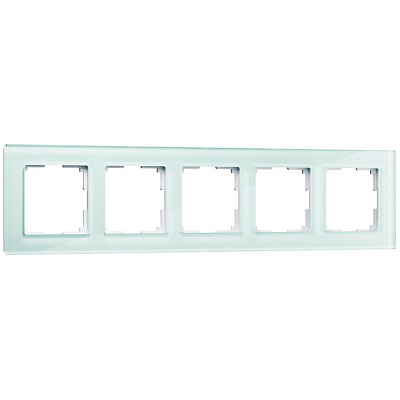 Рамка на 5 постов Werkel Favorit WL01-Frame-05 стекло a030772